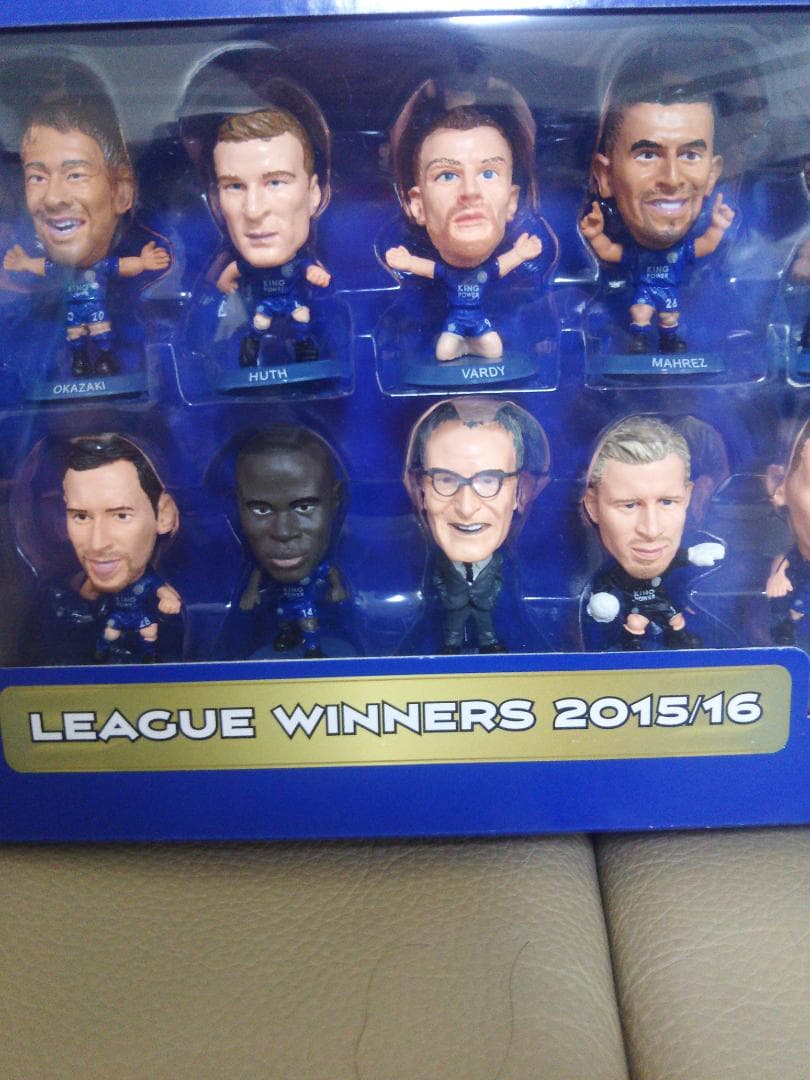 レスターシティリーグウィナーフィギュア