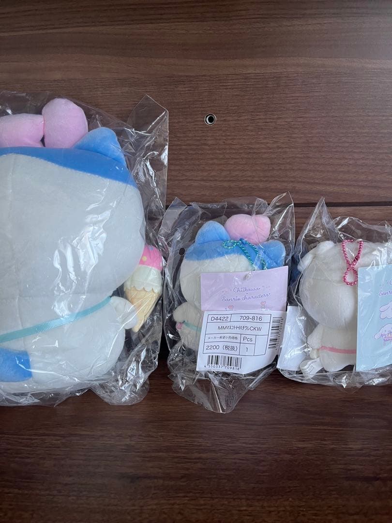 ちいかわ　サンリオコラボ　3点おまとめ