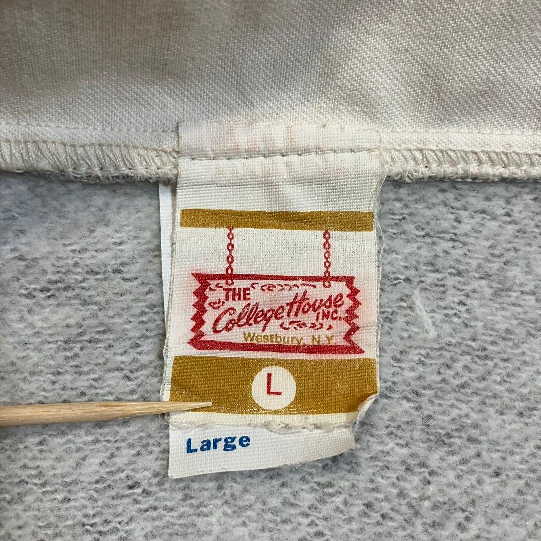 COLLEGE HOUSE USA製 70s〜80s ポケット付き ラガーシャツ