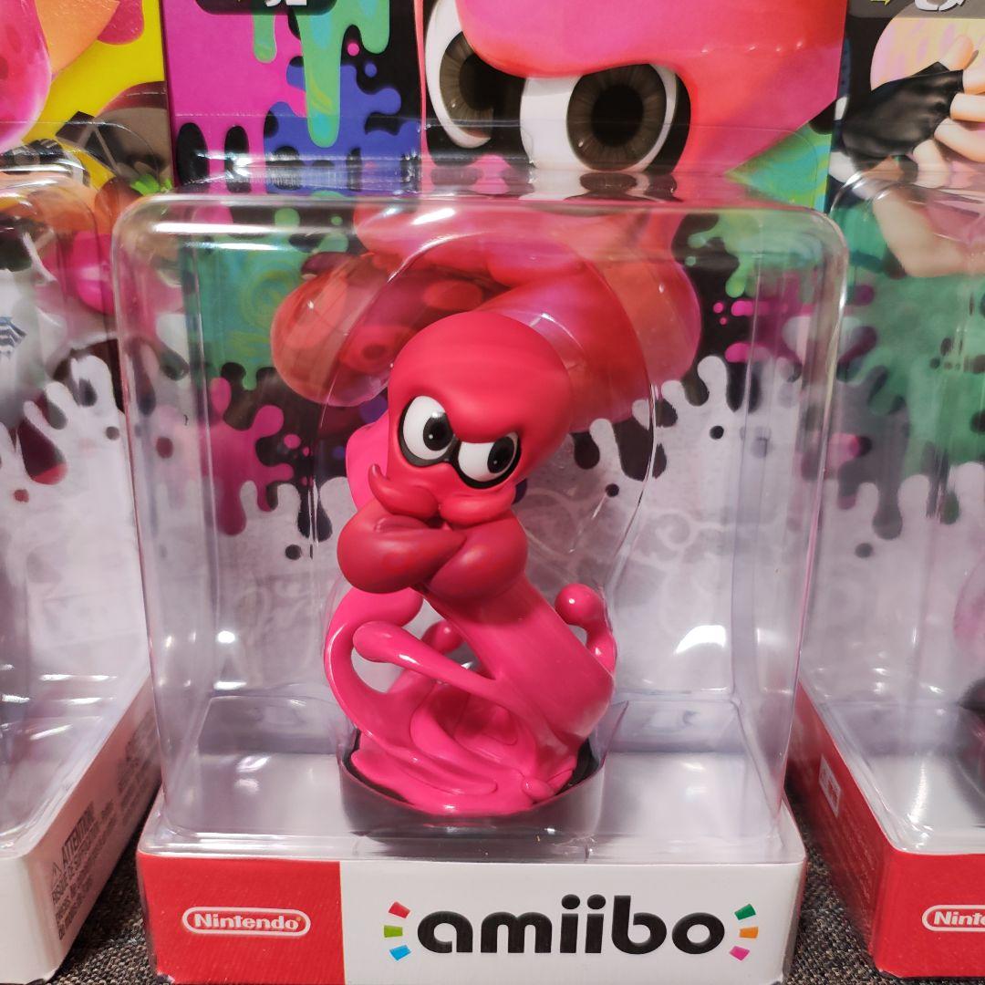 amiibo　アミーボ　スプラトゥーンシリーズ　4体セット！