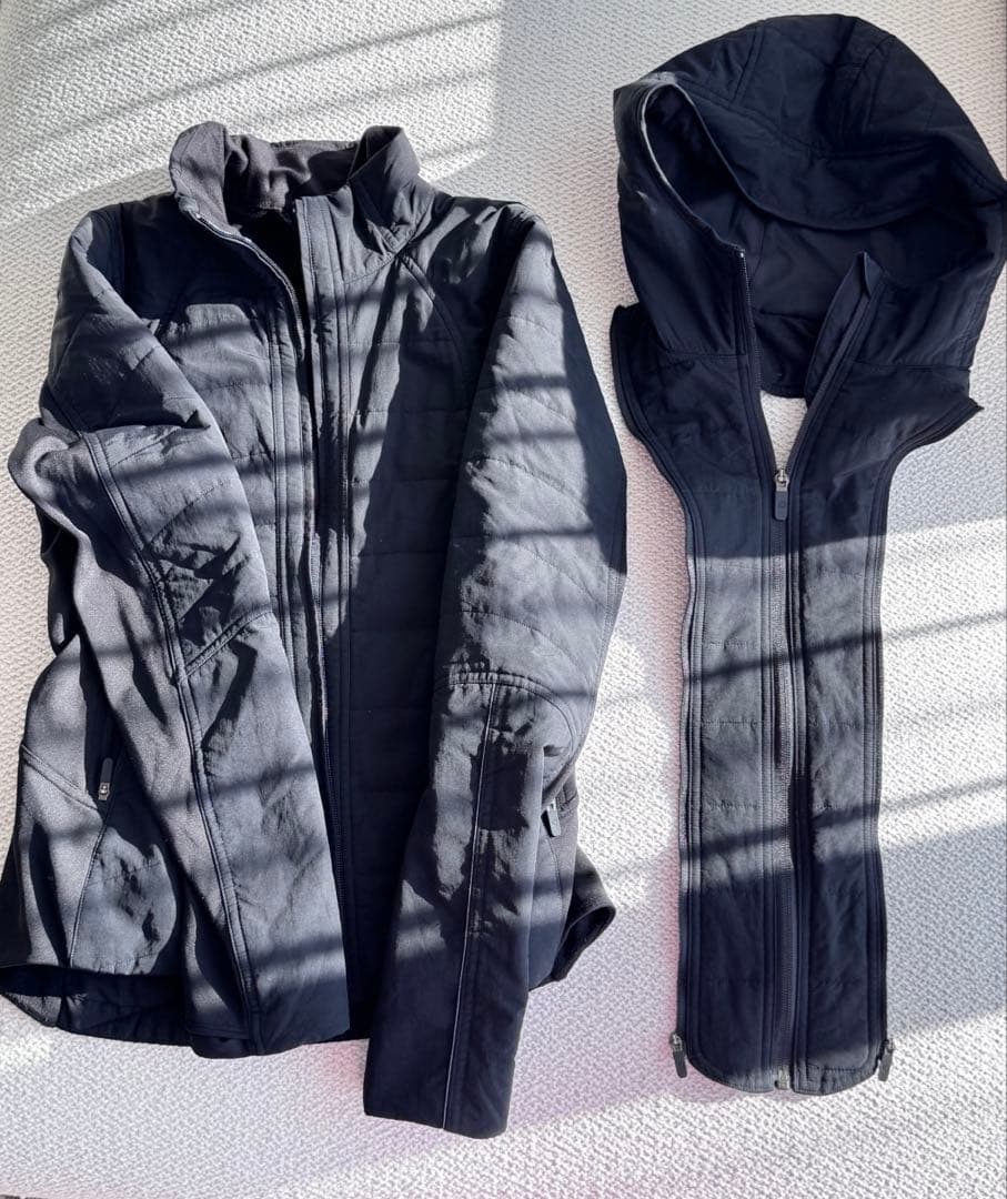 Lululemon レディースランニングジャケットS size ブラック