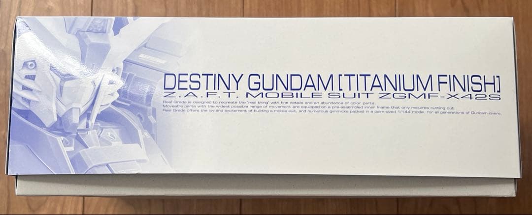 RG 1/144 ディスティニーガンダム（チタニウムフィニッシュ）