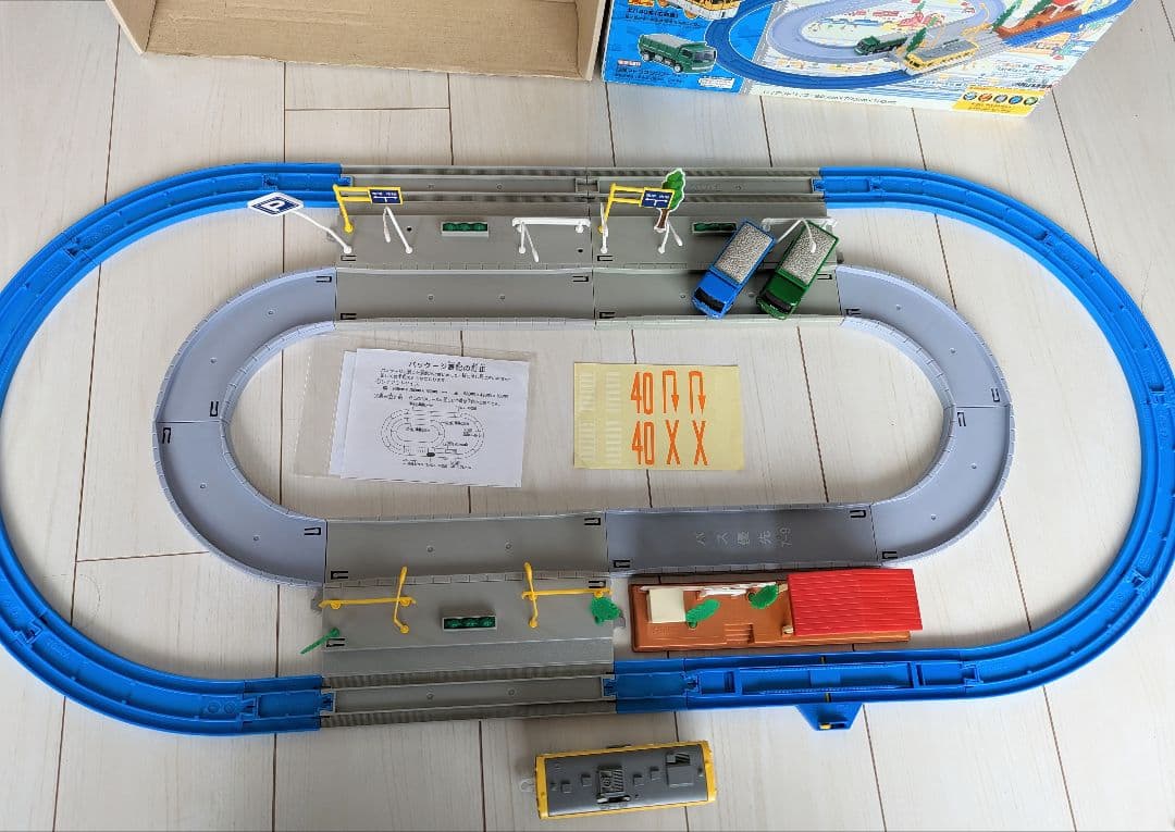 プラレール プラロードベーシックセットA キハ40系広島色モータートミカトラック