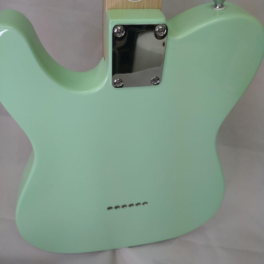 ミントグリーンのテレキャスター