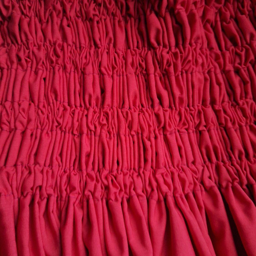 タヒチインポーツ　赤パウスカート