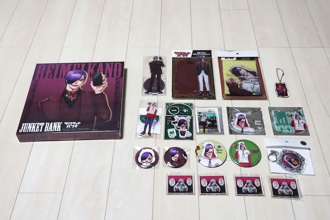 ジャンケットバンク　叶黎明　アクリルスタンド　缶バッジ　キーホルダー　まとめ売り