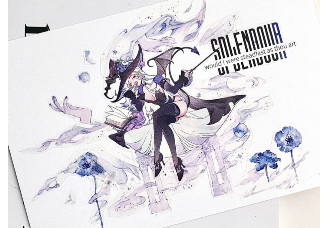 J612＃梦幻是真(贝壳光)没尾巴的猫切り売り海外人物マステ女の子