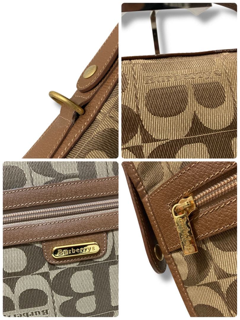 【極美品】激レア　バーバリー　ガーメントバッグ　スーツケース　ロゴ柄　入手困難品