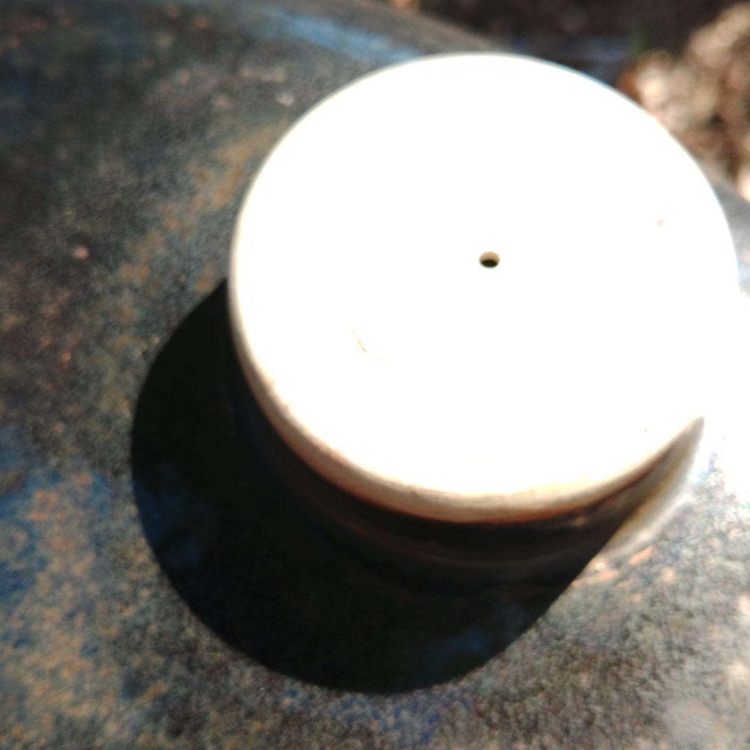 萬古焼　風炉　茶道　天目釉