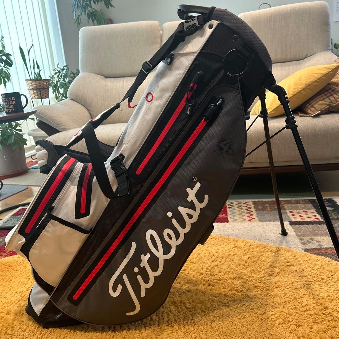 タイトリスト キャディバッグ players4 plus スタンド