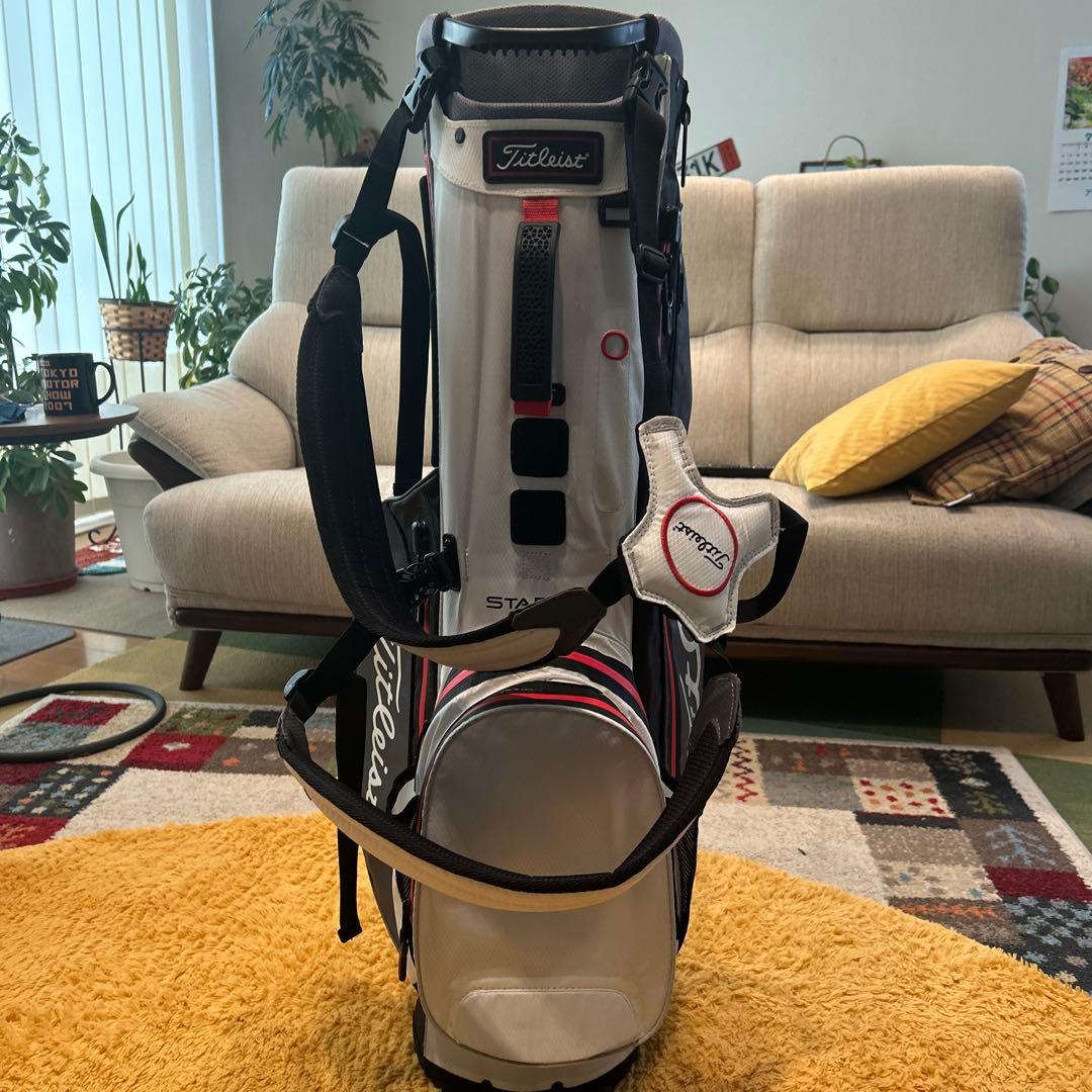 タイトリスト キャディバッグ players4 plus スタンド