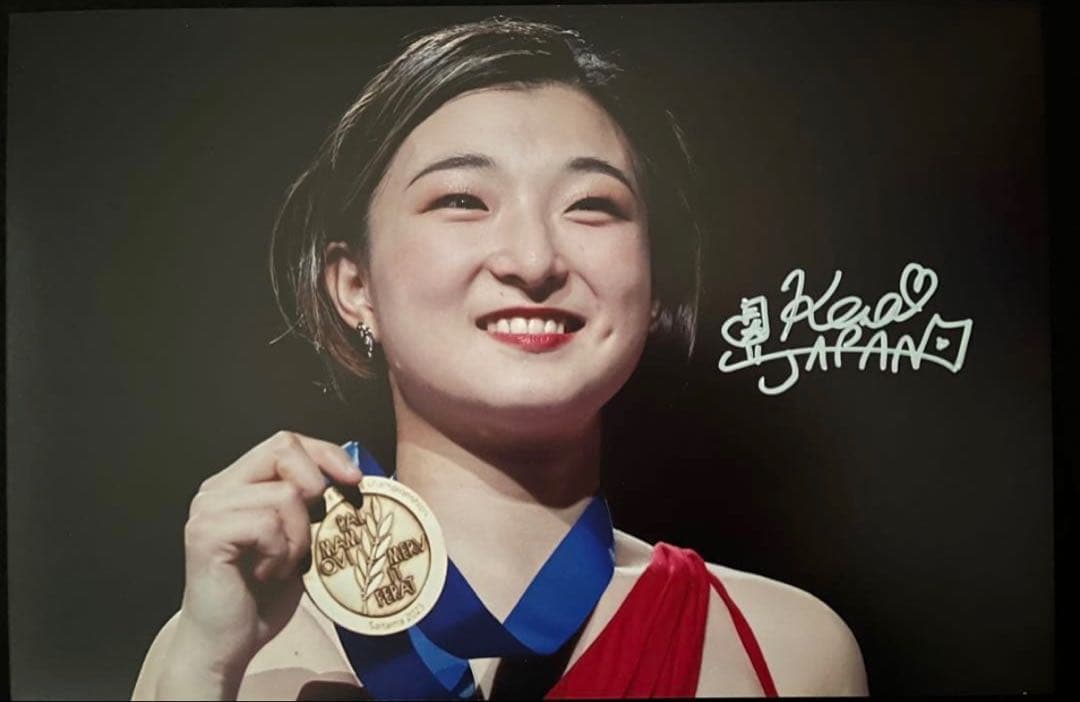 坂本花織 直筆サイン付き写真 女子フィギュアスケート 証明書付き 1枚⑥