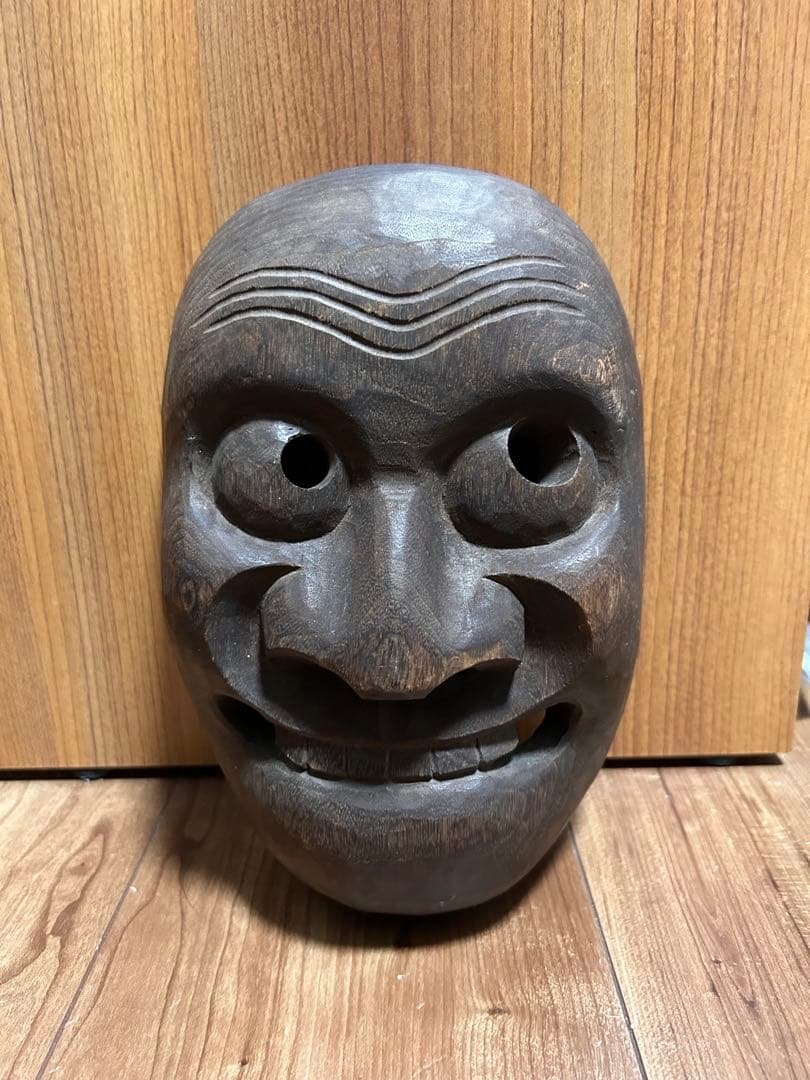 木製彫刻お面