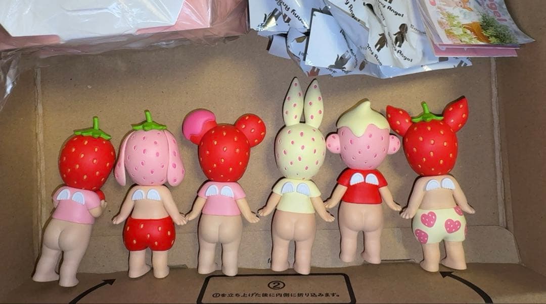 ソニーエンジェル　ストローベリーラブ　6体セット　コンプリート