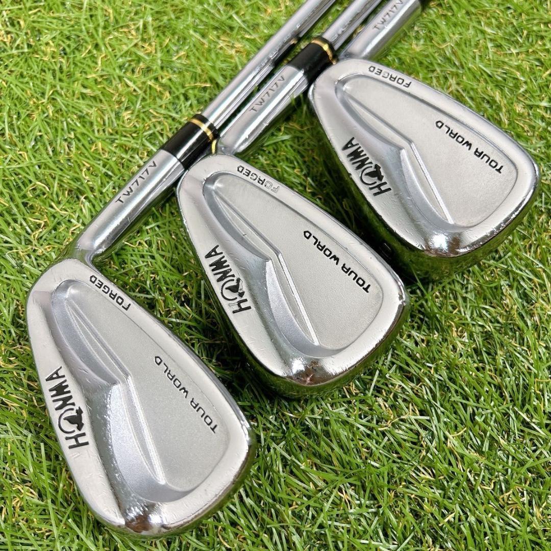 ツアーワールド TW717V ホンマ ゴルフ アイアン　メンズ 初心者 7本