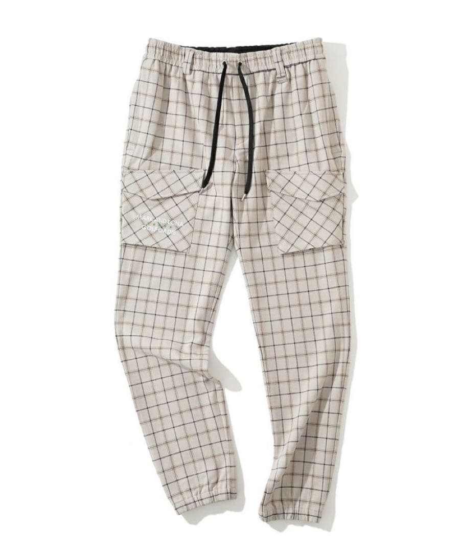 新品 ★ MARK&LONA イージーパンツ ジョガー マーク&ロナ ベージュ