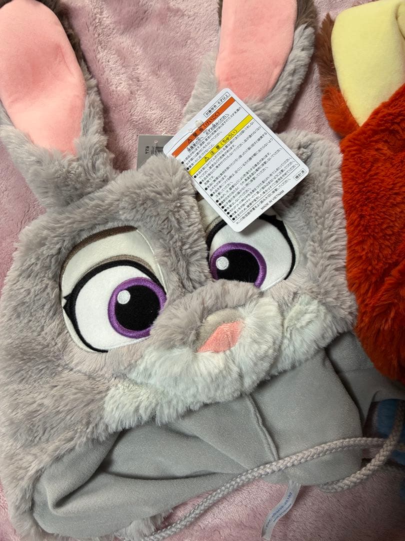 ニック・ワイルドとジュディ・ホップスの帽子セット