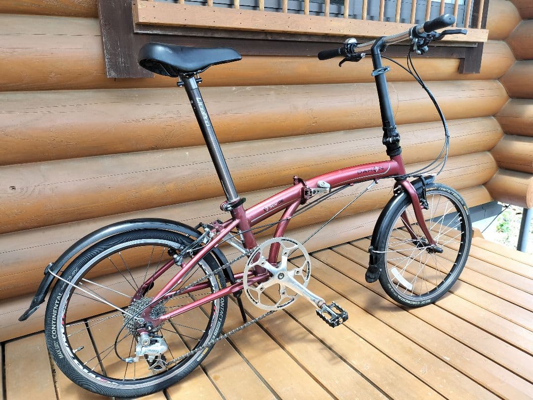 DAHON SUV6 折りたたみ自転車 マルーン