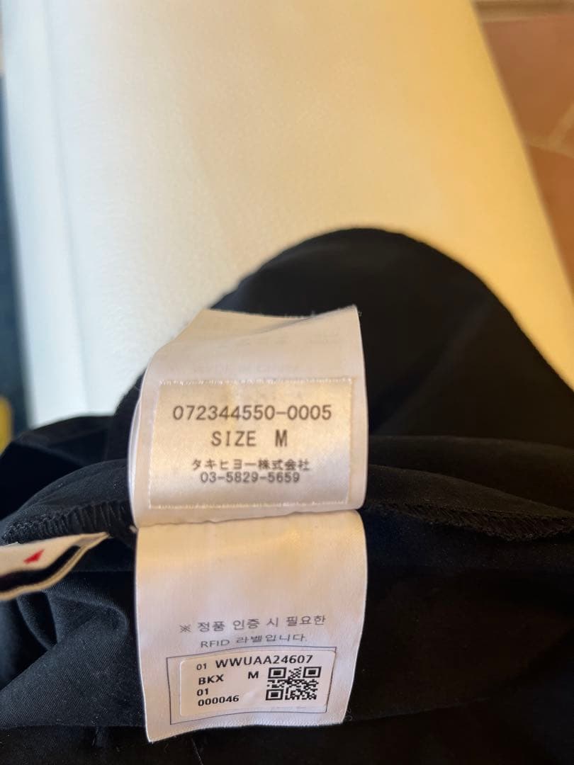 WAACブラックノースリーブジャンプスーツ元値税込55000円