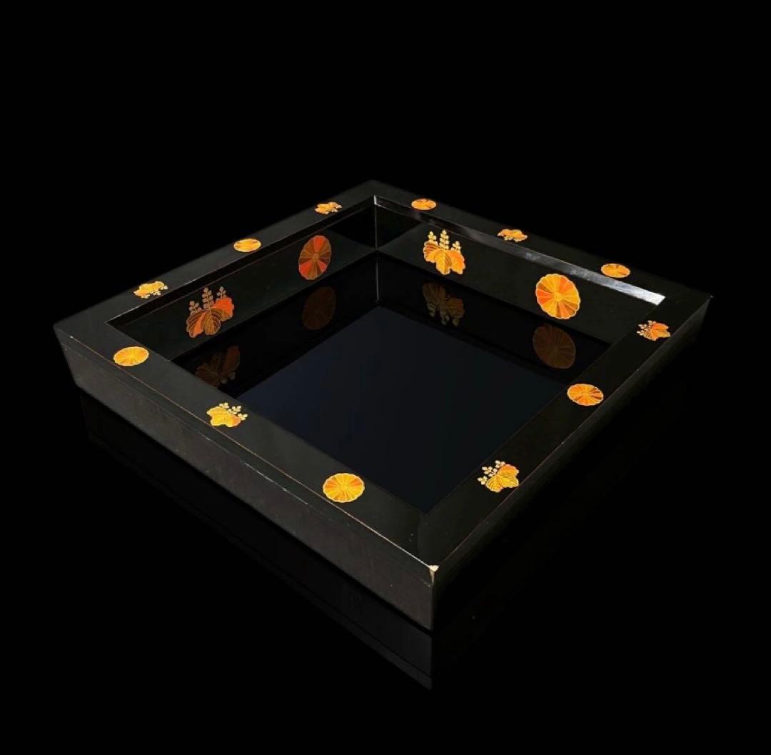 茶平一斎 炉縁 輪島塗 高台寺蒔絵 茶道具 茶室