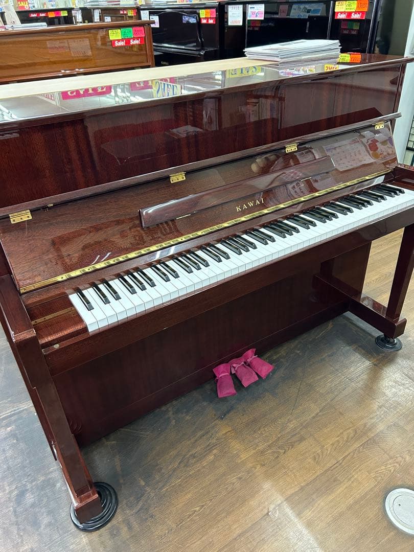 超価格カワイピアノ、CX5H、人気のコンパクトタイプ、高級木目調、1台限り！