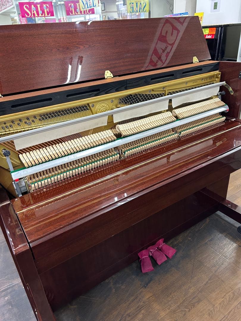 超価格カワイピアノ、CX5H、人気のコンパクトタイプ、高級木目調、1台限り！