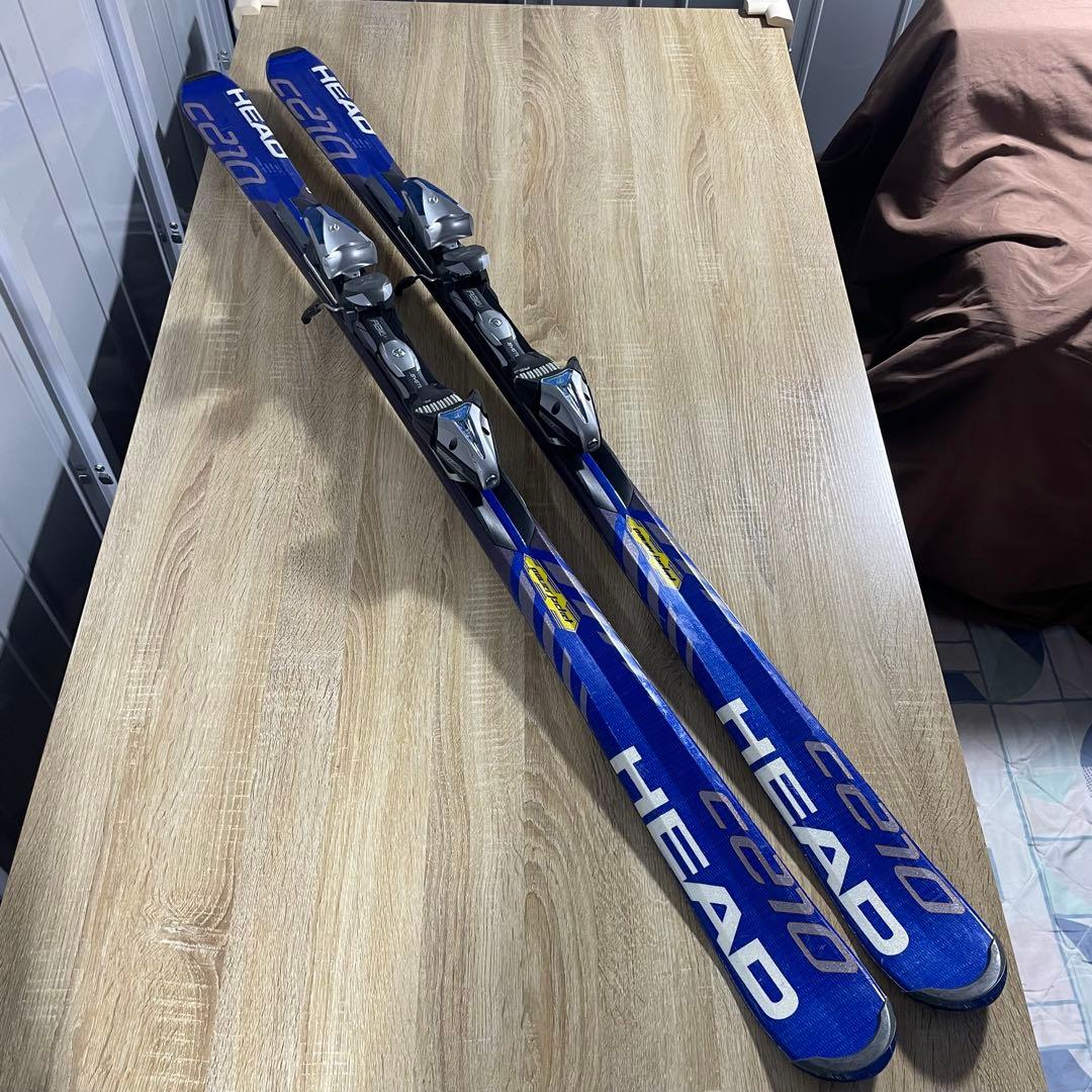 HEAD156cm 25/25.5cmストック付きスキーセット‼︎