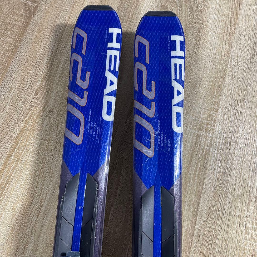 HEAD156cm 25/25.5cmストック付きスキーセット‼︎