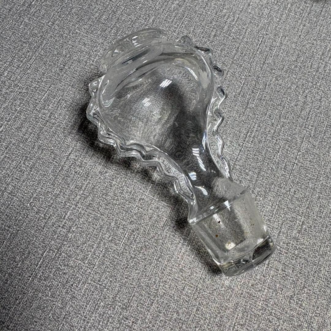 241111F　saint louis クリスタル　13世　クリアボトル　希少品