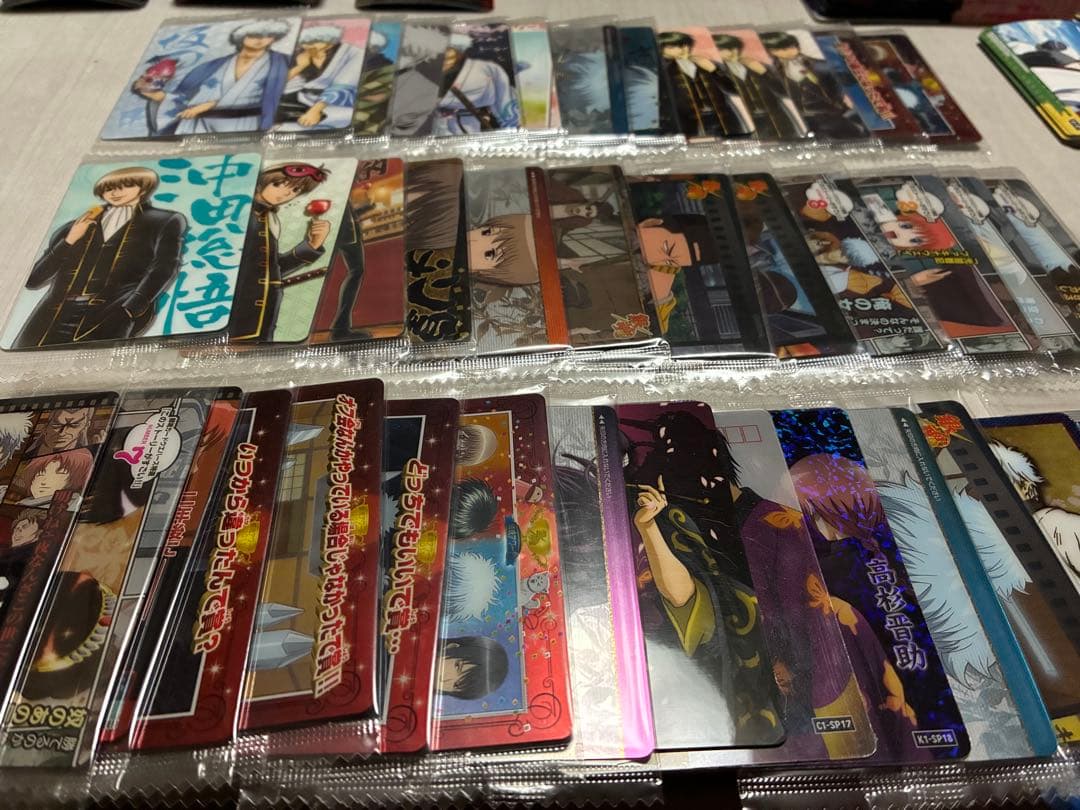 銀魂 クリアカード ウエハース ステッカー カードダス まとめ売り 417枚