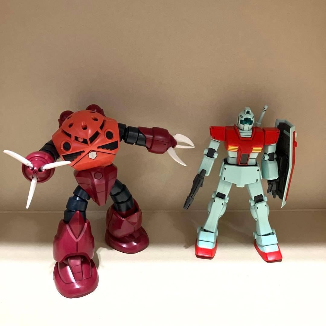 HG クシャトリヤリペアード + ジム、シャア専用ズゴッグ まとめ売り