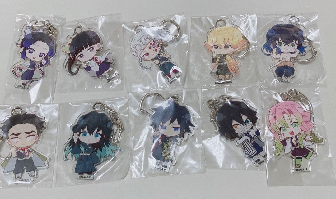 鬼滅の刃 ハートアップ アクリルキーホルダー