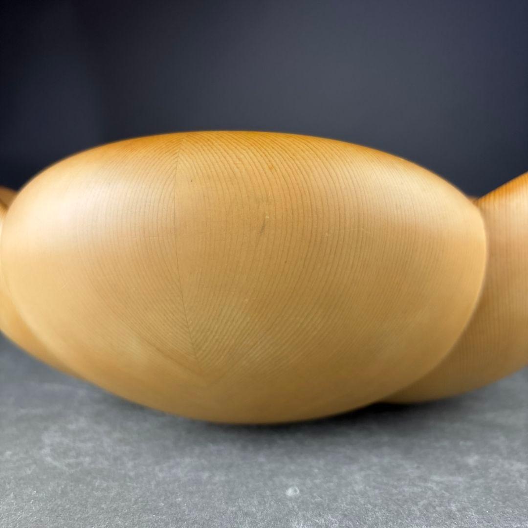 人間国宝　中川清司　槙柾合わせ　梅鉢　共箱