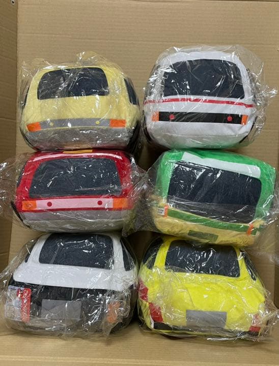 はたらくくるま ぬいぐるみ まとめ売り セット 6個