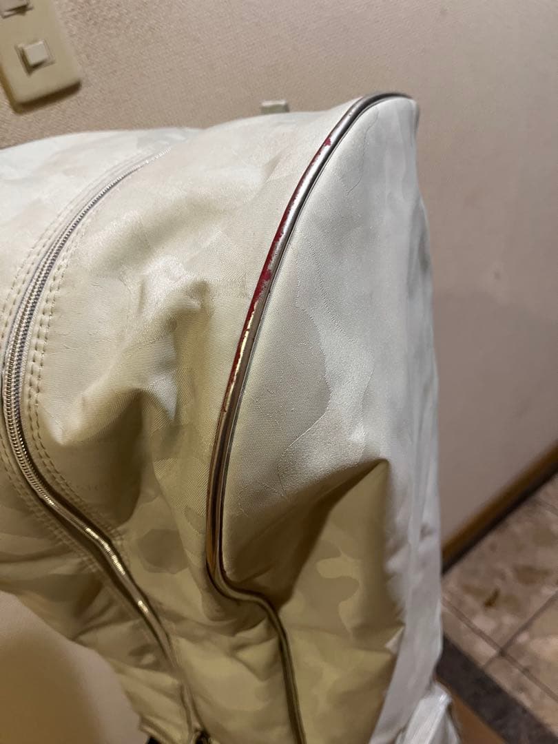 マークアンドロナ　ゴルフキャディバッグ　ホワイトカムフラージュ