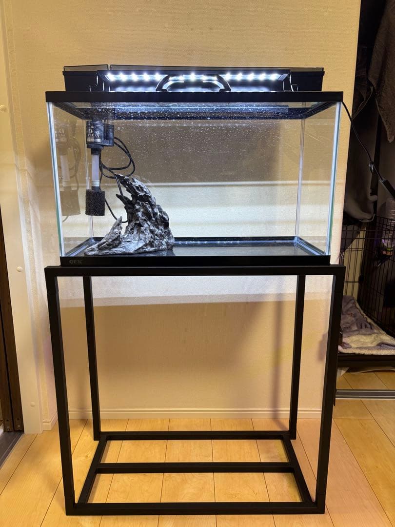 水槽60センチ セット ポンプ 底石 LEDライト