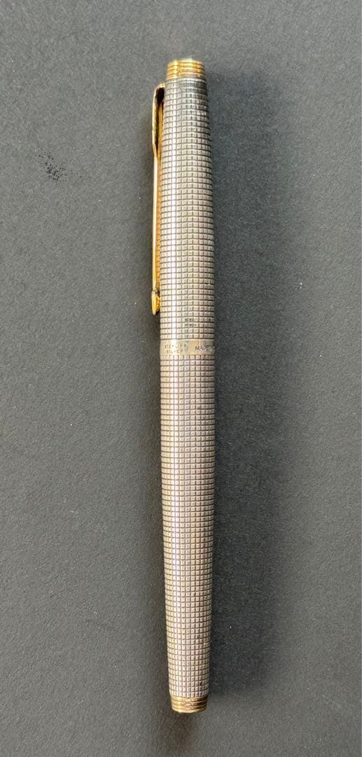 パーカー　万年筆　スターリングシルバー