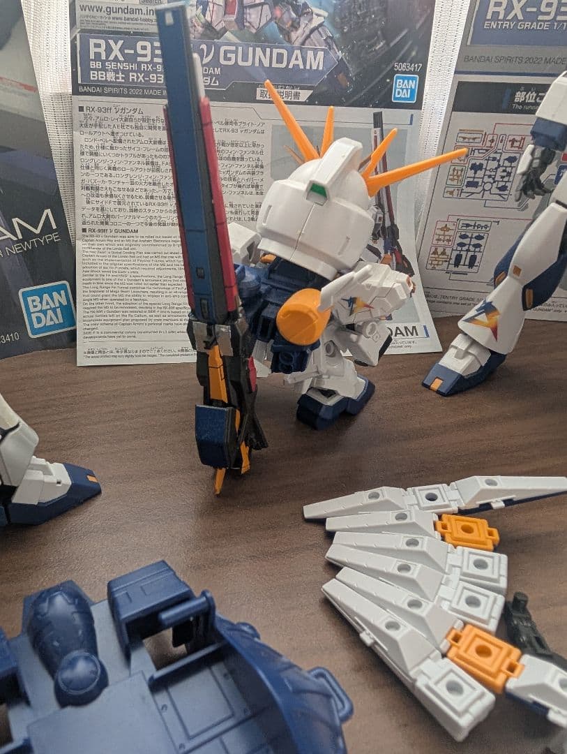 RX-93ff 福岡ニューガンダム 3体セット