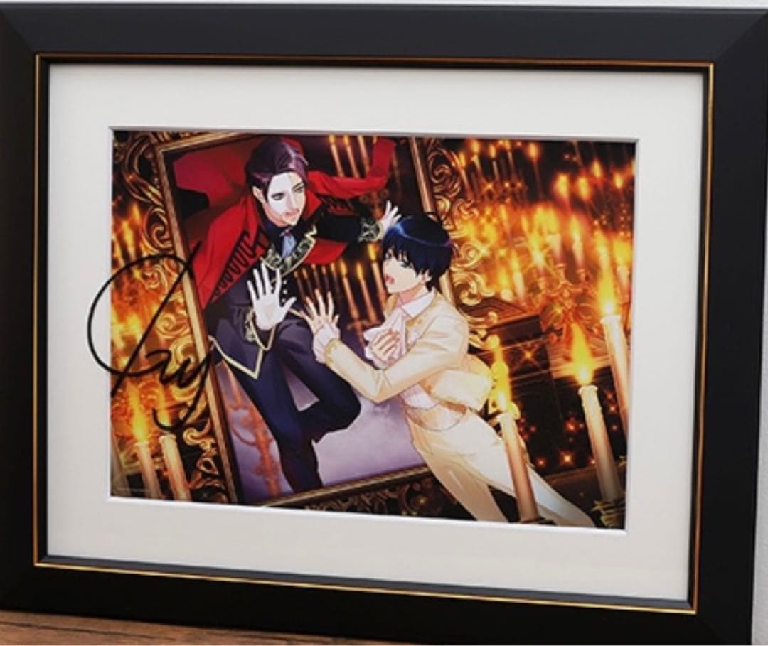 A3!展　東京会場　複製サイン入りキャラファイングラフ　複製原画