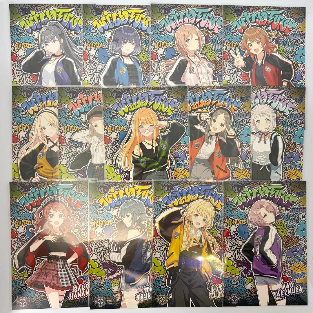 学園アイドルマスター WildTUNE ポストカード13種コンプリートセット