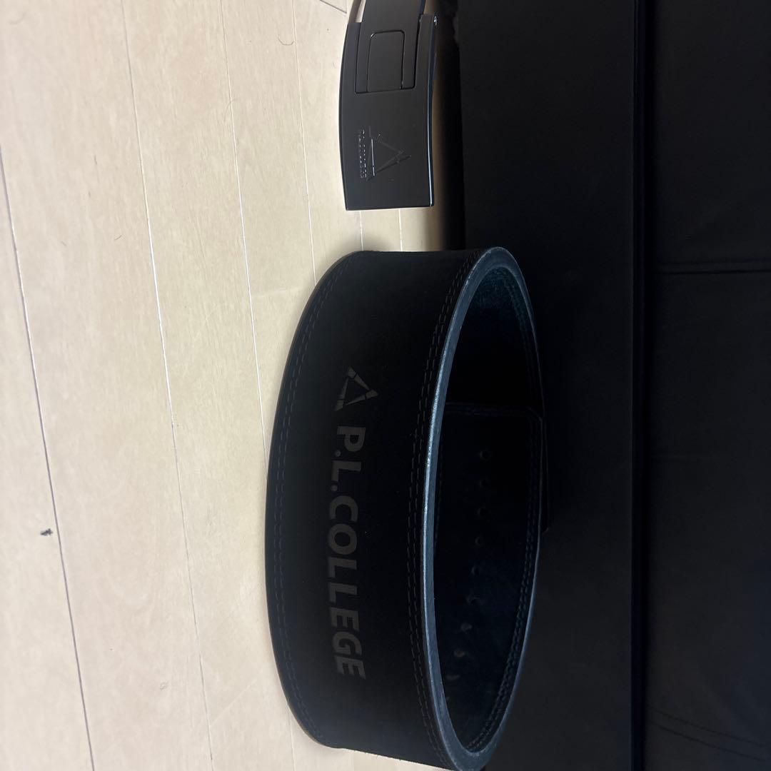 P.Lカレッジ トレーニング・パワーベルト ブラック　　　　Lサイズ　　専用