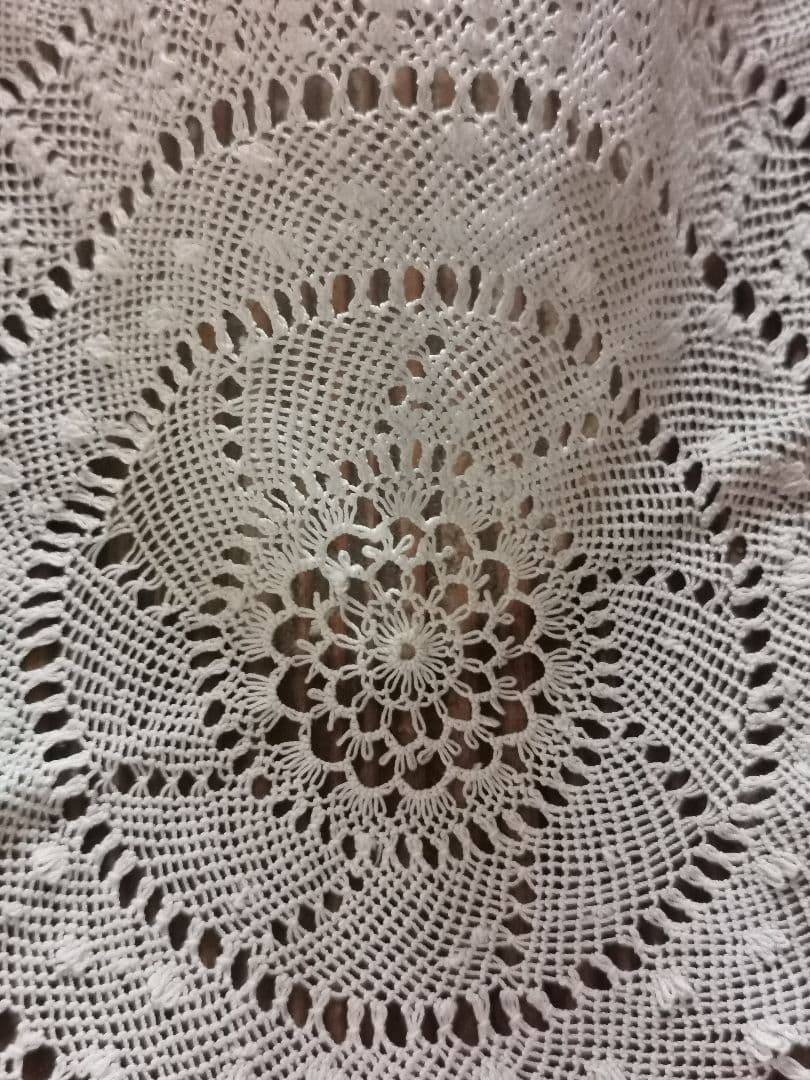 ヴィンテージ アルメニアン&タティング&クロシェレース 花型/星型ドイリー 細雪