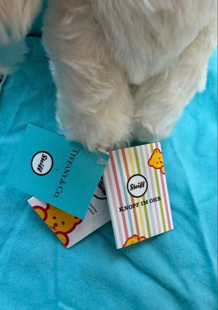 希少 極美品 ティファニーシュタイフ テディベア Tiffany ベア　2018