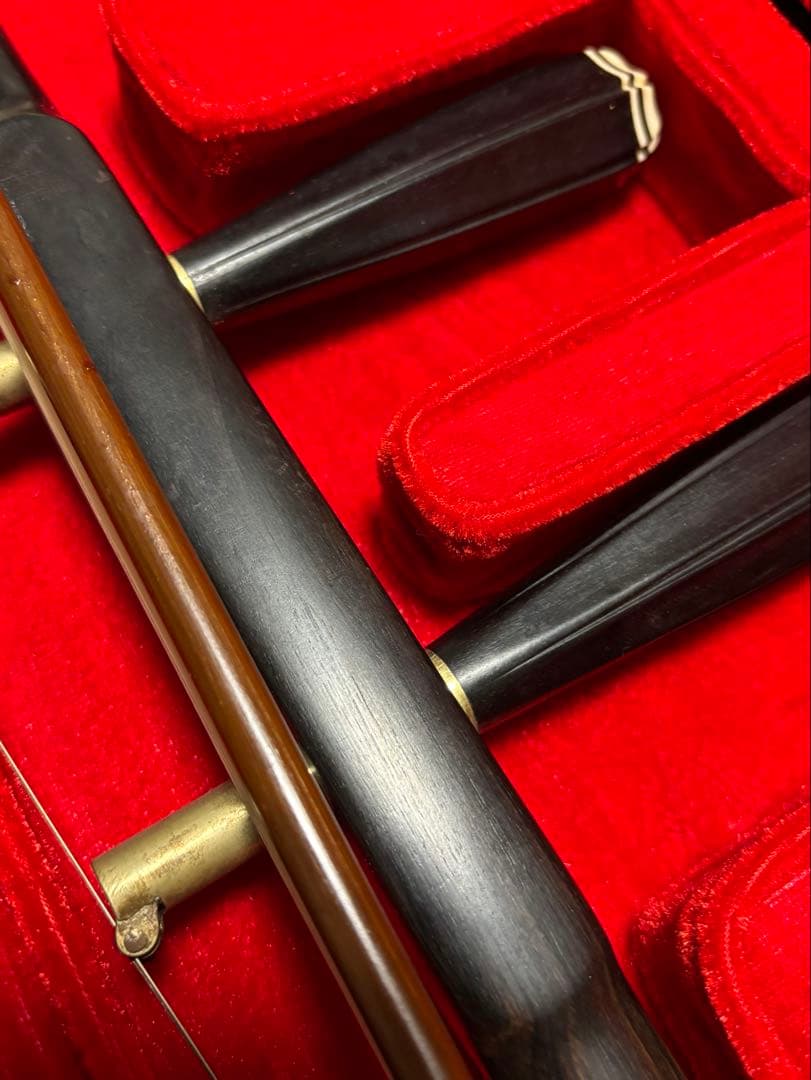 【希少品】高級 二胡 宋廣寧製 付属品 ケース付き現状渡し