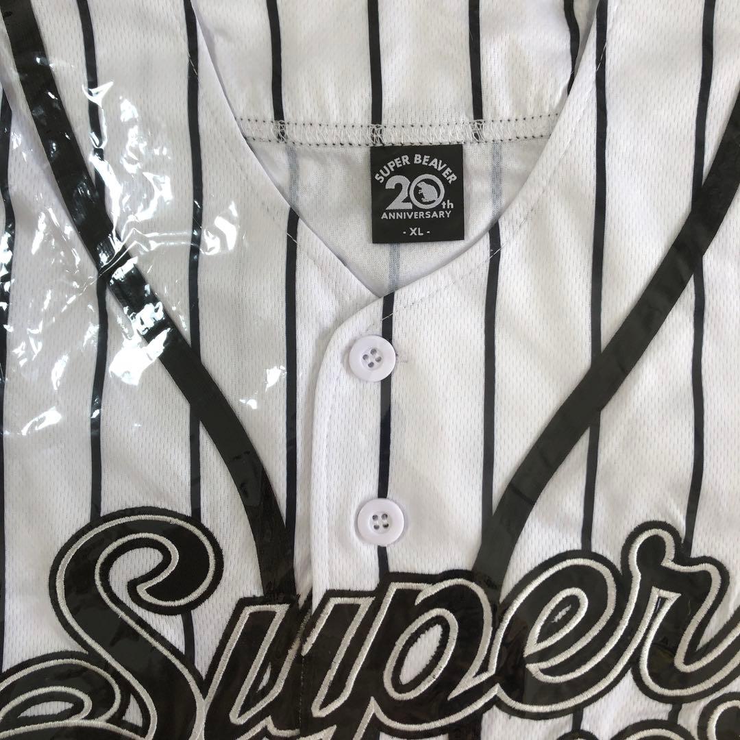 プ*マ様 SUPER BEAVER 20周年ベースボールシャツ ストライプ XL