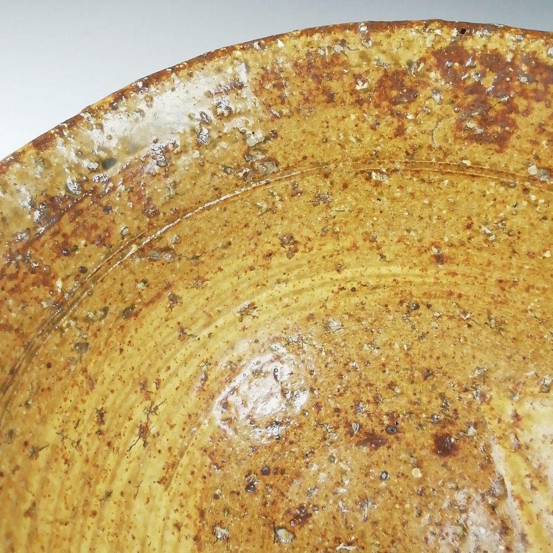 Ｔ４１１　茶碗　『伊羅保茶碗』　『宇田佐平 造』　共箱　抹茶碗　茶道具