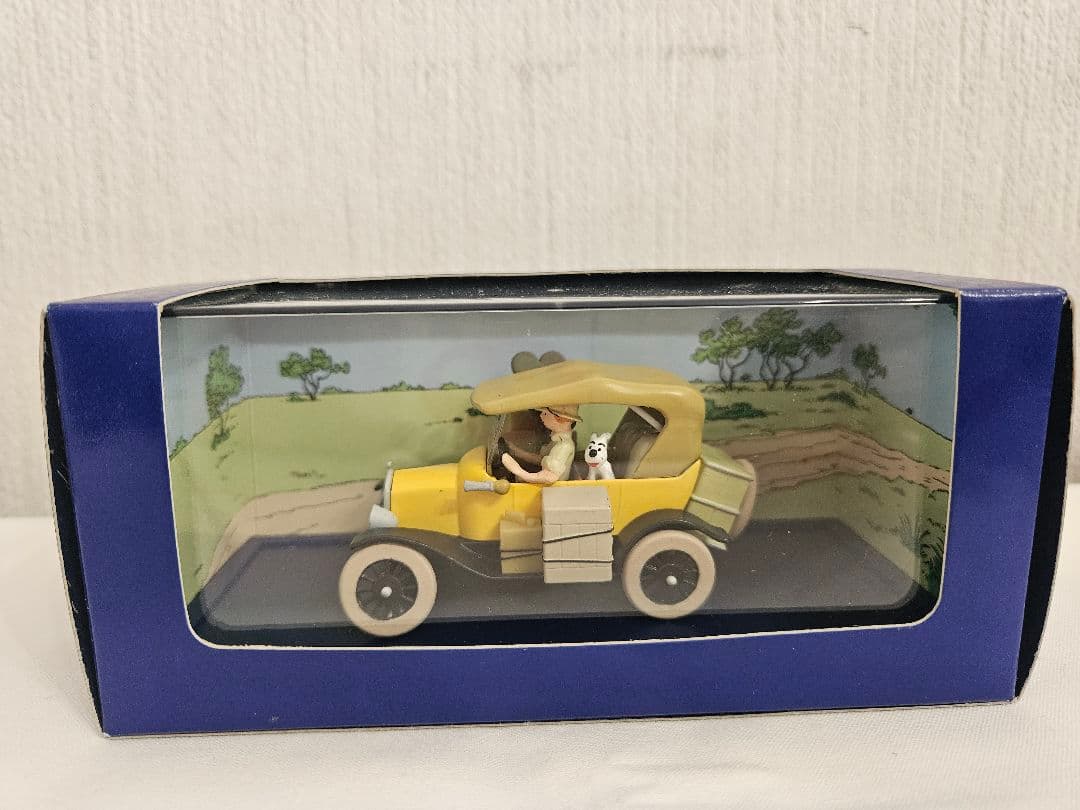 タンタンの冒険 TINTIN ミニカー