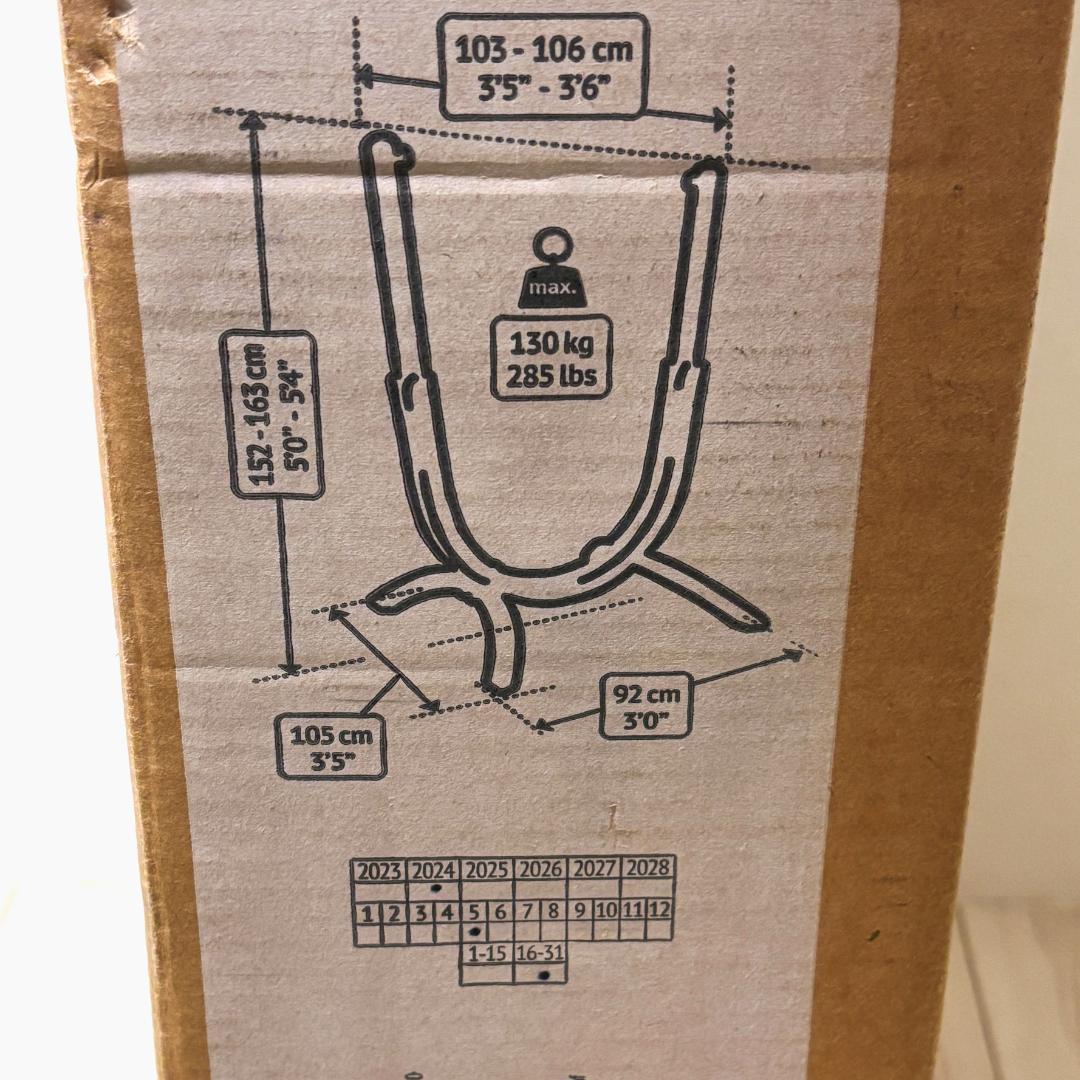 【美品】LA SIESTA ハンモックチェア＆スタンドセット UDINE