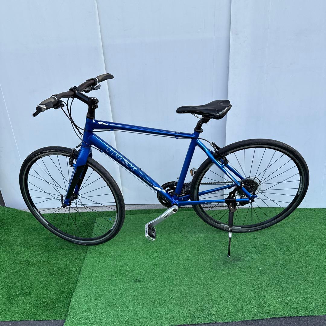 TREK クロスバイク Mサイズ　美品 ブルー