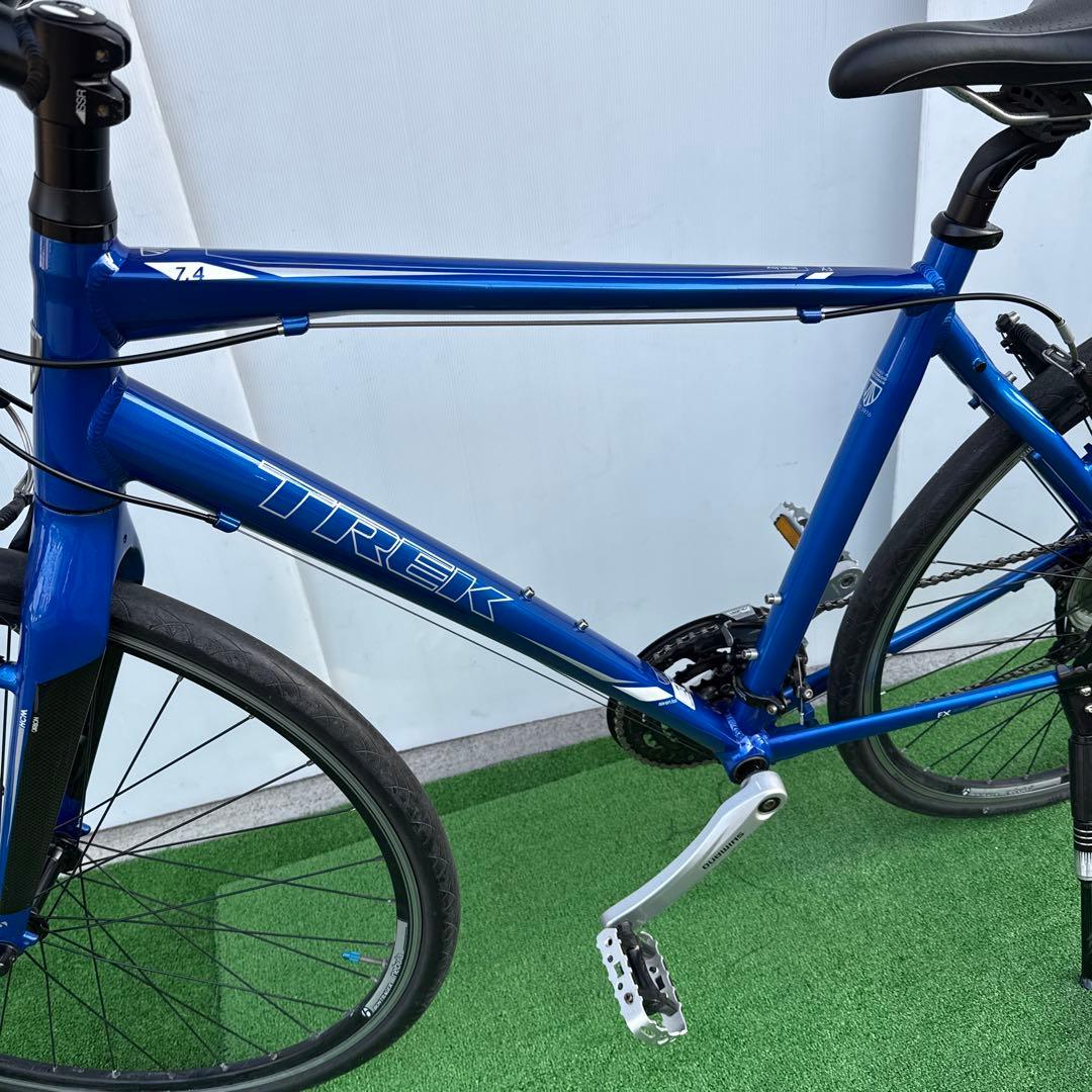 TREK クロスバイク Mサイズ　美品 ブルー